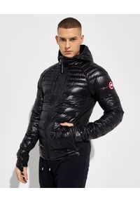 CANADA GOOSE - Czarna kurtka z kapturem Hybridge. Typ kołnierza: kaptur. Kolor: czarny #1