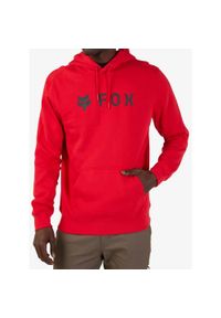 FOX - Bluza z kapturem męska Fox Absolute Fleece Po. Typ kołnierza: kaptur. Kolor: czerwony