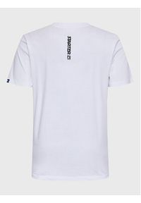Starter T-Shirt SMN-316-122 Biały Regular Fit. Kolor: biały. Materiał: bawełna #2