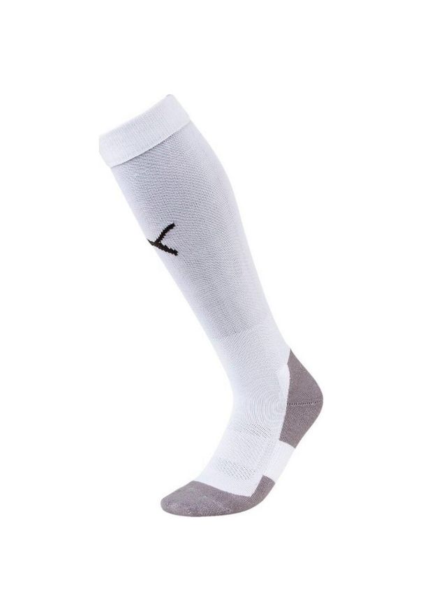 Puma - Skarpety Piłkarskie Unisex Dla Dorosłych Liga Core. Kolor: biały. Sport: piłka nożna