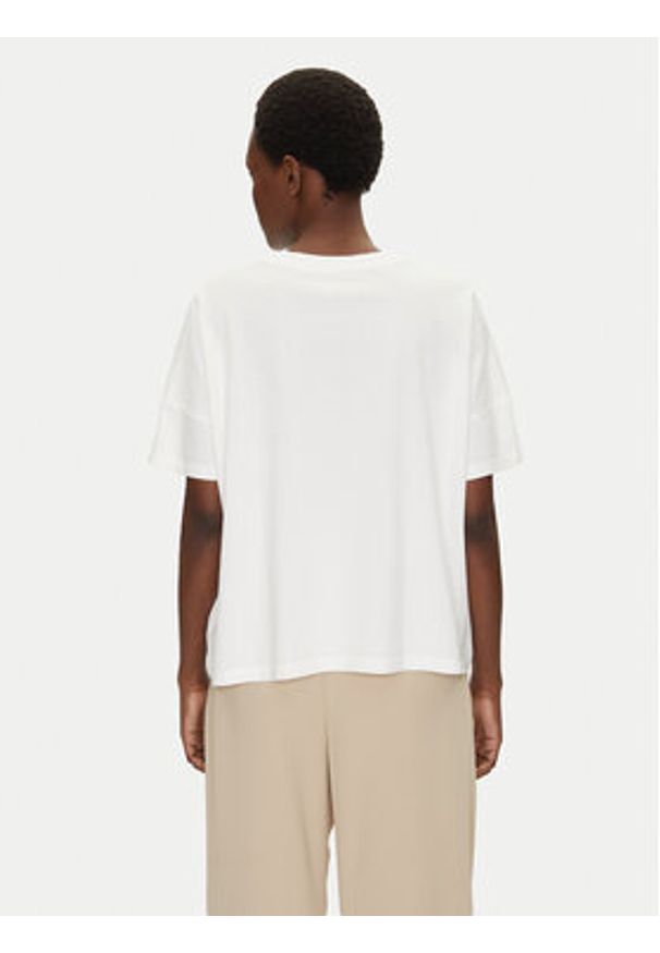 Bomboogie T-Shirt TW7441TJOR5 Biały Relaxed Fit. Kolor: biały. Materiał: bawełna