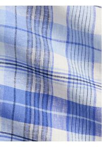 Polo Ralph Lauren Koszula 710B16699002 Niebieski Custom Fit. Typ kołnierza: polo. Kolor: niebieski. Materiał: len #5