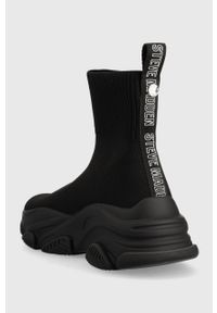 Steve Madden sneakersy Prodigy kolor czarny. Nosek buta: okrągły. Kolor: czarny. Materiał: guma. Obcas: na platformie #5