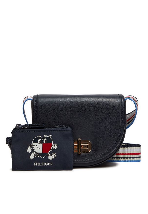 TOMMY HILFIGER - Torebka Tommy Hilfiger. Kolor: niebieski