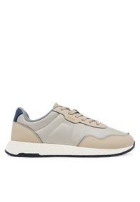 BOSS Sneakersy Titanium 50536481 Beżowy. Kolor: beżowy. Materiał: materiał