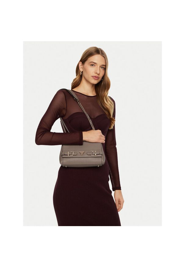 Torebka Guess. Kolor: brązowy