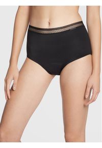 Chantelle Majtki menstruacyjne Period C16L70 Czarny. Kolor: czarny. Materiał: syntetyk