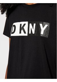 DKNY Sport T-Shirt DP8T5894 Czarny Regular Fit. Kolor: czarny. Materiał: bawełna. Styl: sportowy #2