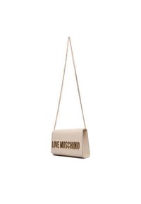 Love Moschino - LOVE MOSCHINO Torebka JC4103PP0NKD0110 Écru. Materiał: skórzane