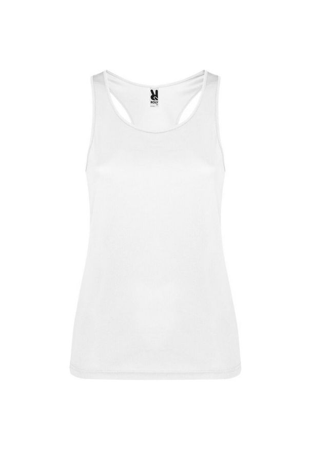 ROLY - Damska Kamizelka Sportowa Shura Top. Kolor: biały. Styl: sportowy
