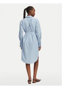BOSS Sukienka koszulowa C_Delegant_3 50561950 Niebieski Regular Fit. Kolor: niebieski. Materiał: bawełna. Typ sukienki: koszulowe #3