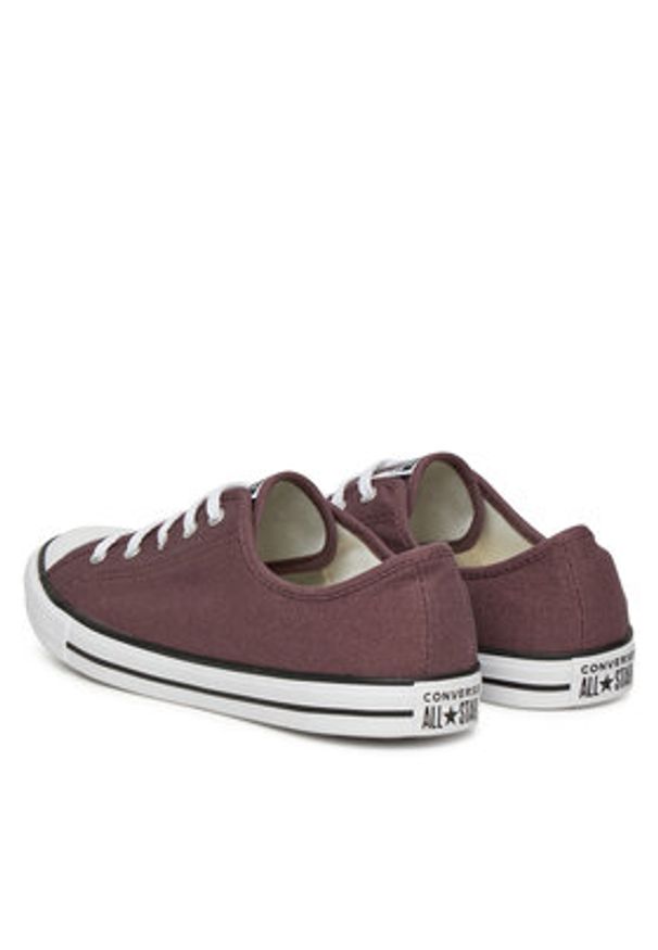 Converse Trampki Chuck Taylor All Star Dainty A13800C Brązowy. Kolor: brązowy. Materiał: materiał