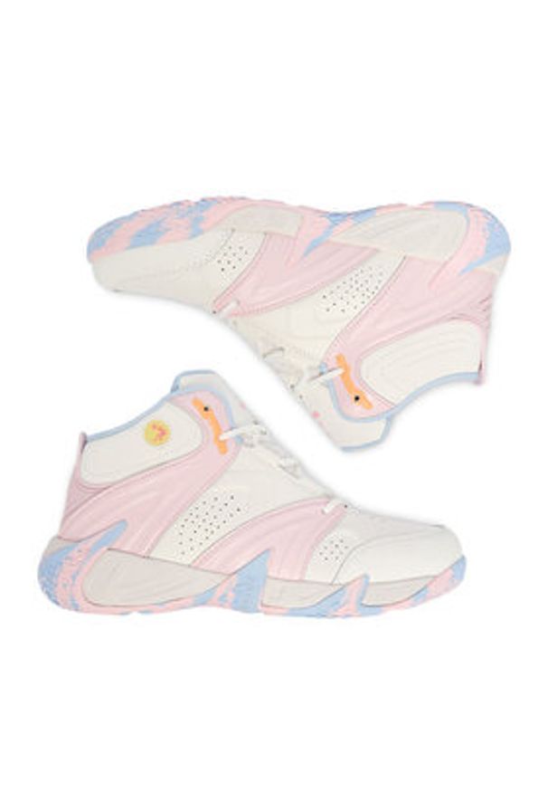 Shaq - SHAQ Buty do koszykówki CEO-DEVASTATOR AQ95010W-WZ Biały. Kolor: biały. Materiał: skóra. Sport: koszykówka