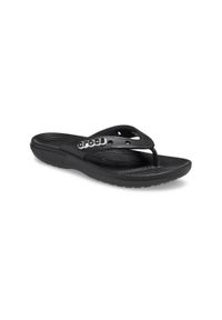 Crocs - Klapki Classic Flip Rozmiar 45-46 - 207713-001 Czarny. Kolor: czarny. Materiał: syntetyk, materiał