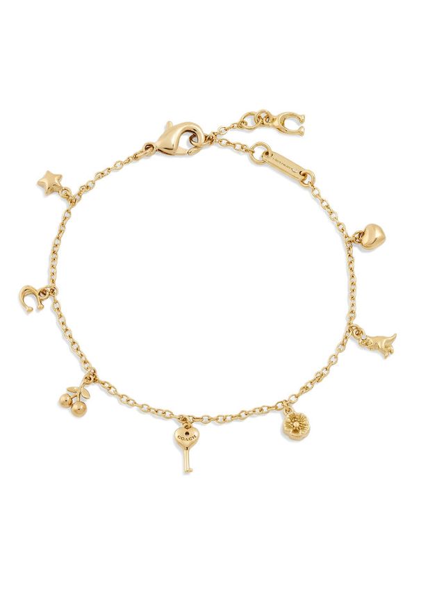 Bransoletka Coach. Materiał: złote. Kolor: złoty