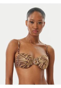 SELMARK - Selmark Góra od bikini BN716 Brązowy. Kolor: brązowy. Materiał: syntetyk #1