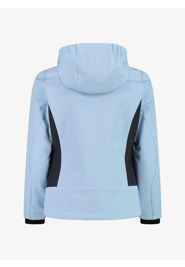 Kurtka softshell dziewczęca CMP Astralix. Kolor: niebieski. Materiał: softshell