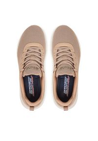 skechers - Skechers Sneakersy Bobs B Flex-Visionary Essence 117346/TAN Brązowy. Kolor: brązowy. Materiał: materiał #5