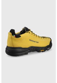Zamberlan buty Free Blast GTX męskie kolor żółty. Zapięcie: sznurówki. Kolor: żółty. Materiał: mikrofibra, guma, zamsz, materiał, tworzywo sztuczne. Szerokość cholewki: normalna. Technologia: Gore-Tex