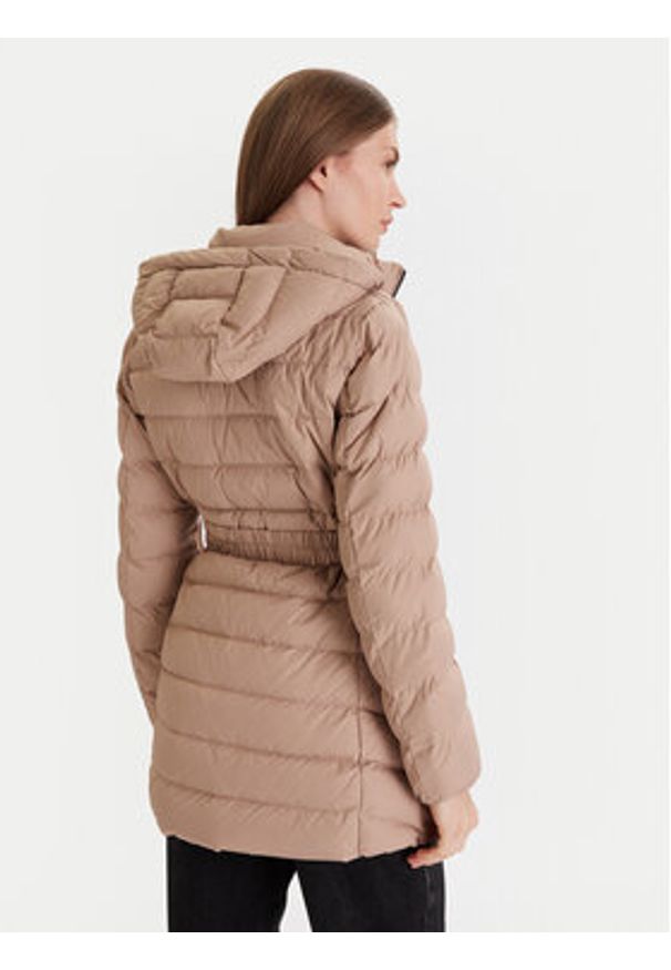 Geox Kurtka puchowa Catria W5626G T3152 F5228 Beżowy Slim Fit. Kolor: beżowy. Materiał: syntetyk
