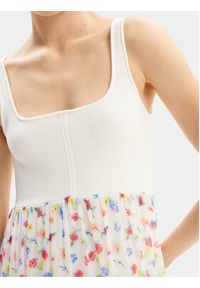 Desigual Sukienka letnia Vancouver 24SWVK58 Biały Regular Fit. Kolor: biały. Materiał: syntetyk. Sezon: lato #5