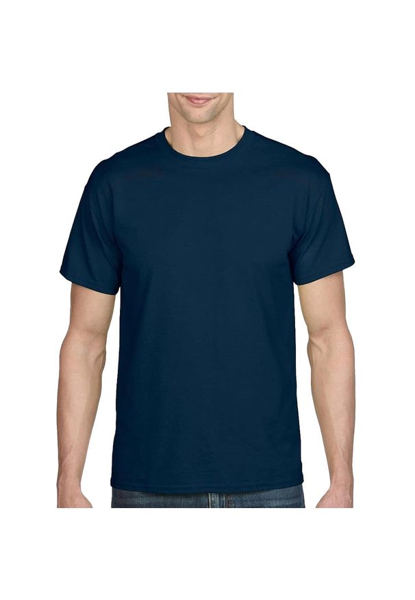 GILDAN - Koszulka DryBlend Unisex Dla Dorosłych. Kolor: niebieski. Sport: turystyka piesza