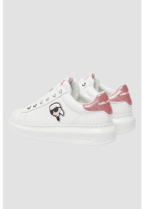 Karl Lagerfeld - KARL LAGERFELD Białe sneakersy Kapri Nft Lo Lace, Rozmiar 40. Kolor: biały