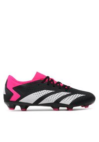 Adidas - adidas Buty do piłki nożnej Predator Accuracy.3 Low Firm Ground Boots GW4602 Czarny. Kolor: czarny. Materiał: materiał