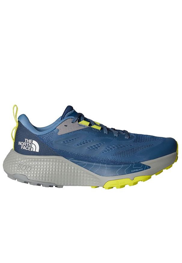 Buty męskie The North Face Altamesa 500 0A83N380F1 - niebieskie. Kolor: niebieski. Materiał: guma. Szerokość cholewki: normalna. Sport: bieganie