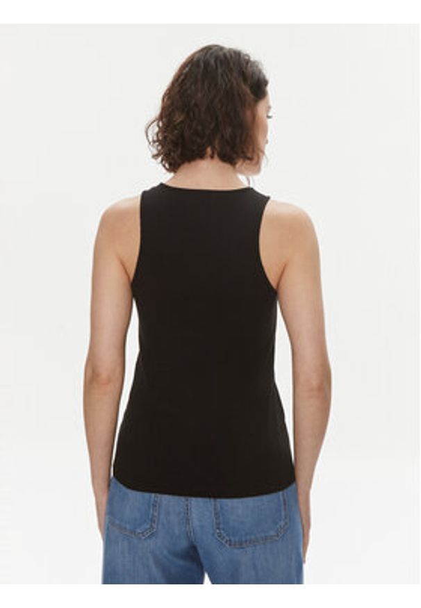 Max Mara Leisure Top Brusson 2416941038 Czarny Slim Fit. Kolor: czarny. Materiał: bawełna
