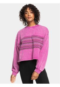 Roxy Bluza Remote Island Otlr ERJFT04737 Różowy Regular Fit. Kolor: różowy. Materiał: bawełna #1