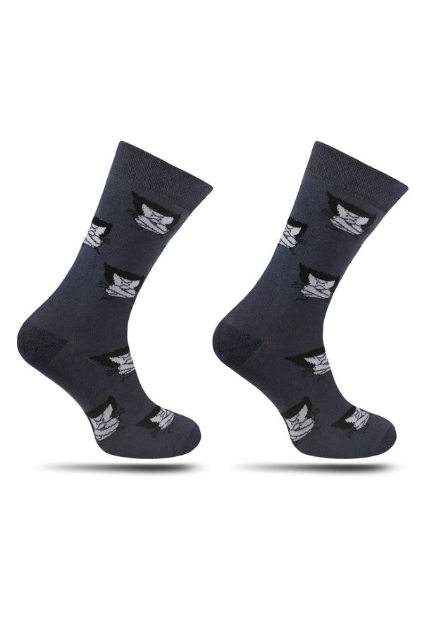 His Story - Skarpetki Męskie, Zestaw 5 par, Superbohaterowie, Casualowe -HIS STORY. Kolor: wielokolorowy. Materiał: bawełna, elastan, poliamid