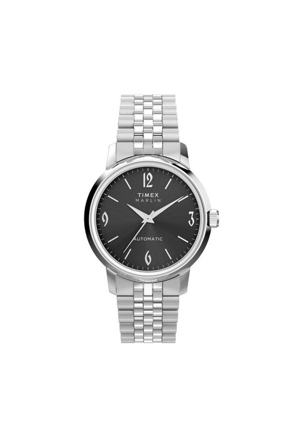 Timex Zegarek Marlin® Automatic TW2W93200 Srebrny. Kolor: srebrny