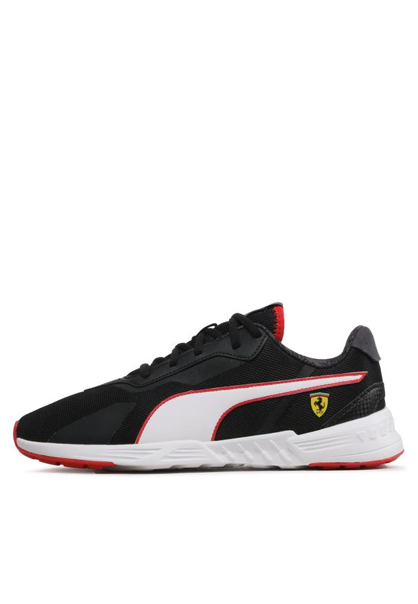 Sneakersy Puma Ferrari Tiburion 307515 01 Puma Black/Puma White. Kolor: czarny. Materiał: materiał