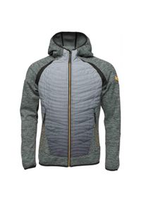 GLENMUIR - Męski sweter sportowy Loap Galdan szary 2XL. Kolor: szary