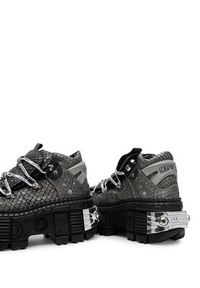 NEW ROCK Sneakersy M-106WALLC40 Szary. Kolor: szary. Materiał: skóra #3