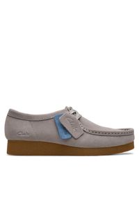 Półbuty Clarks. Kolor: szary