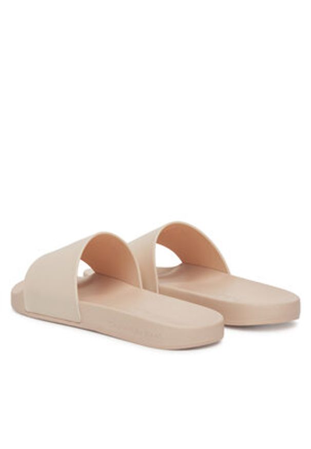 Calvin Klein Jeans Klapki Slide Monogram Tpu YW0YW01715 Różowy. Kolor: różowy