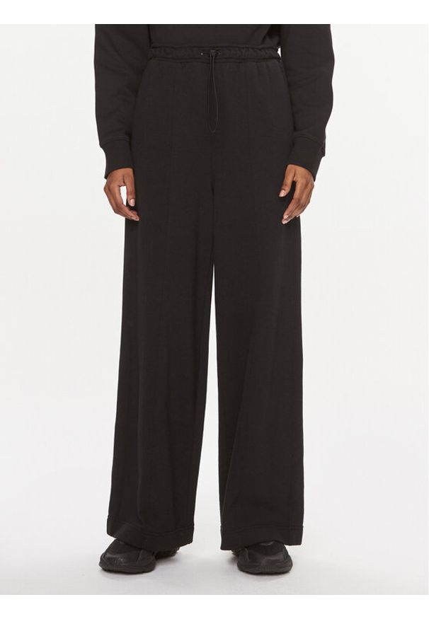 Calvin Klein Performance Spodnie dresowe 00GWS3P600 Czarny Wide Leg. Kolor: czarny. Materiał: bawełna