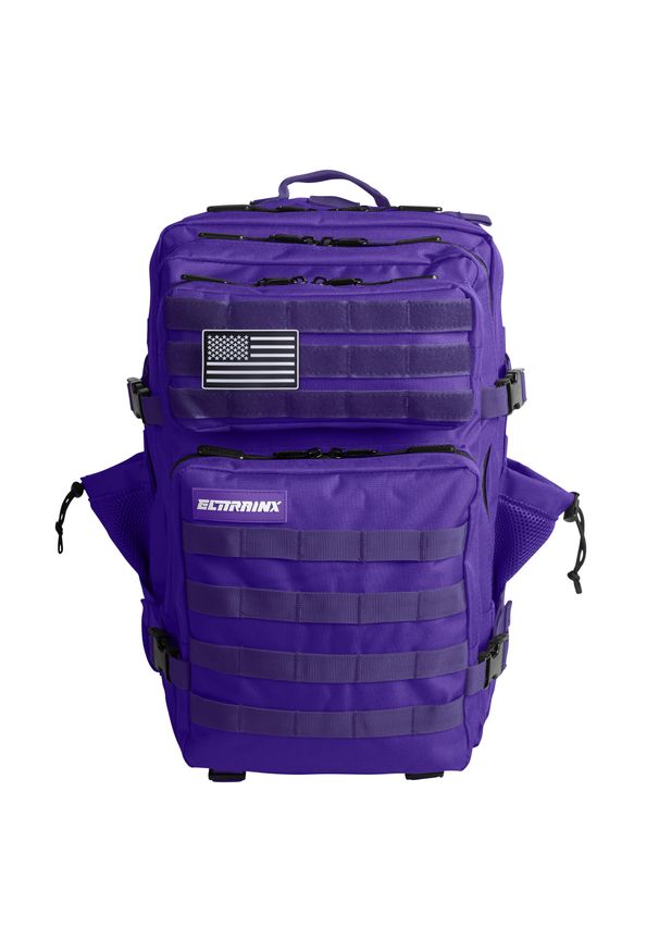 ELITEX TRAINING - Plecak do CrossTraining i podróży ELITRAINX V1 45L. Kolor: fioletowy. Styl: sportowy