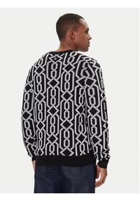 Hugo - HUGO Sweter Souvawn 50547001 Czarny Regular Fit. Kolor: czarny. Materiał: syntetyk, wiskoza #3