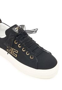 Elisabetta Franchi Sneakersy F4A9-E0528-1256 D Czarny. Kolor: czarny. Materiał: materiał #2