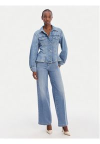 Liu Jo Kurtka jeansowa UA6199 D0309 Niebieski Regular Fit. Kolor: niebieski. Materiał: bawełna #3