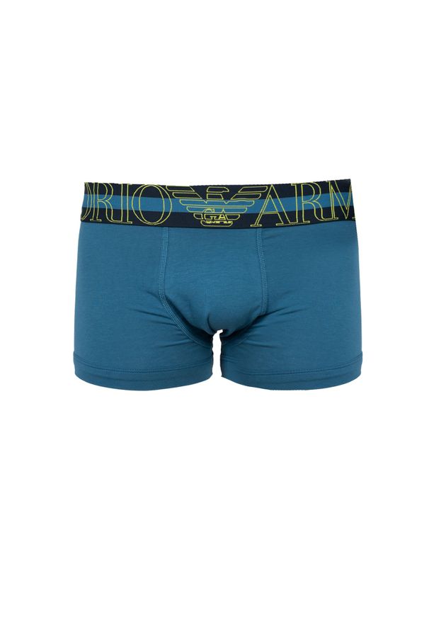 Emporio Armani Underwear Komplet | 111604 3R516 | Mężczyzna | Niebieski. Kolor: niebieski. Materiał: elastan, bawełna. Wzór: aplikacja, nadruk, napisy