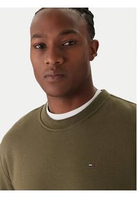 Tommy Jeans Bluza DM0DM20741 Zielony Regular Fit. Kolor: zielony. Materiał: bawełna #4