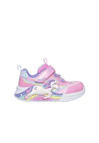 skechers - Buty dziecięce Skechers Unicorn Chaser. Kolor: różowy. Model: Skechers Sport. Sport: turystyka piesza