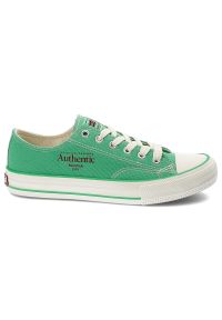 Big-Star - Zielone Trampki Big Star Sportowe Obuwie Unisex. Okazja: na co dzień. Zapięcie: sznurówki. Kolor: zielony. Wzór: napisy. Sezon: wiosna. Styl: sportowy #7