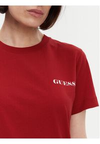 Guess T-Shirt W5RI04 I3Z14 Czerwony Regular Fit. Kolor: czerwony. Materiał: bawełna #5