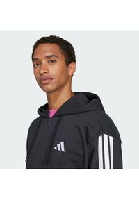 Adidas - adidas Bluza Essentials 3-Stripes JD1877 Czarny Regular Fit. Kolor: czarny. Materiał: bawełna #2