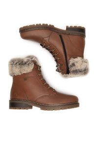 Remonte Trzewiki D0B74-24 Brązowy. Kolor: brązowy. Materiał: skóra #5